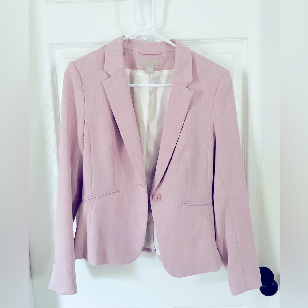 H&M Pink Women’s Blazer, Like New, Size 4